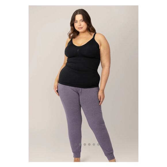 Kindred Bravely Black Sublime Maternity&Nursing Tank Sz.M - Picture 2 of 13